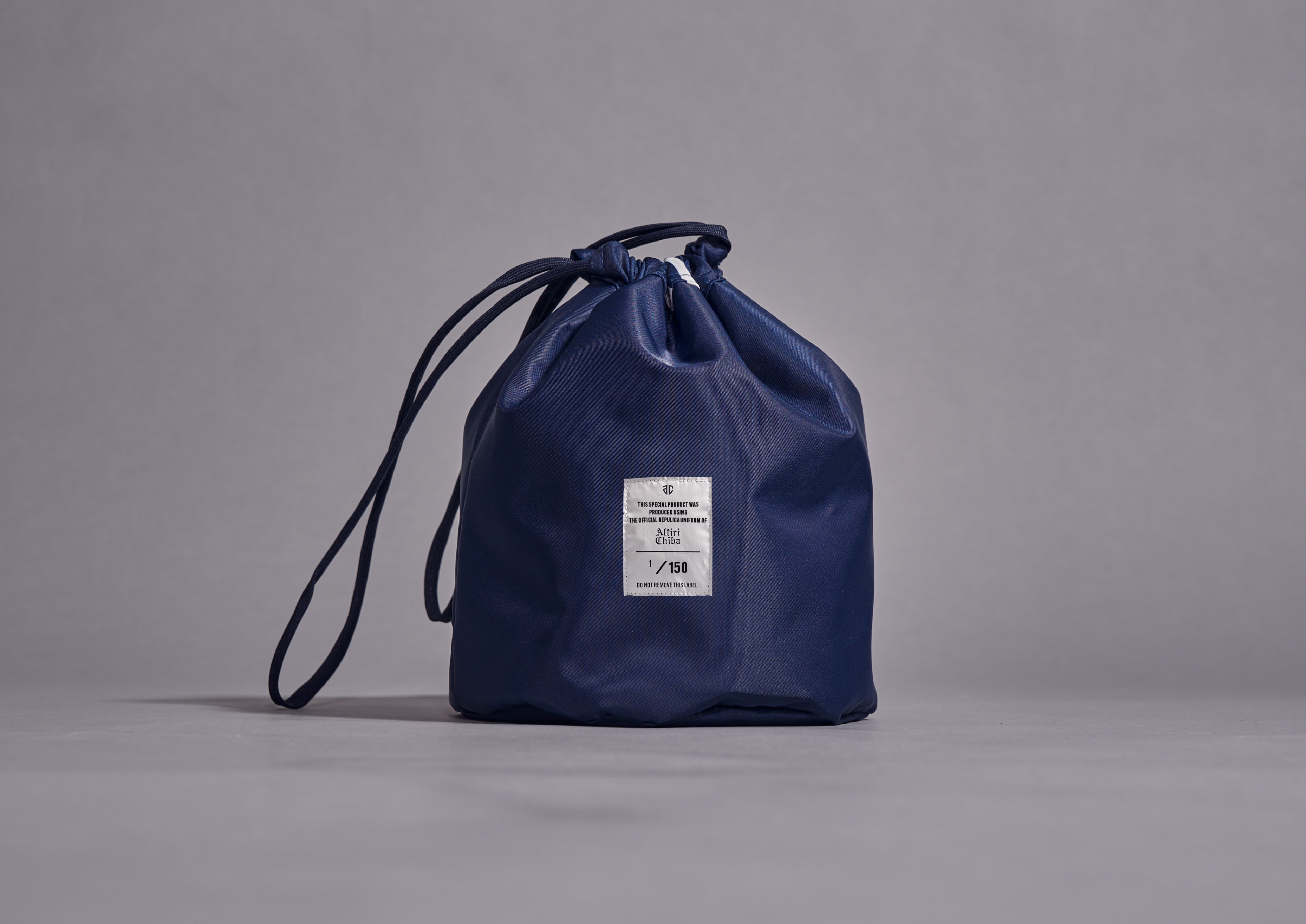 ALTIRI CHIBA REPLICA DRAWSTRING BAG」販売のお知らせ